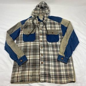 Woman’s Vintage Cut And Sew Shacket Size Large